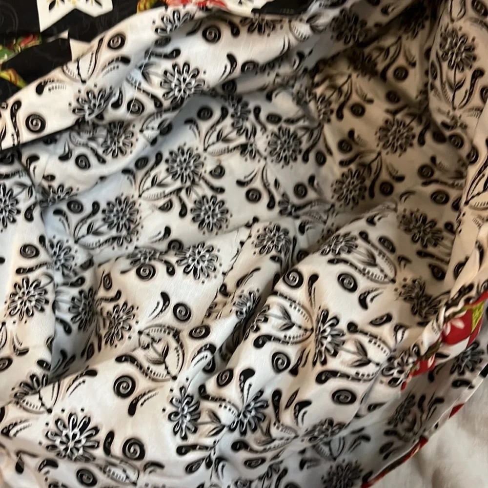 Handmade Christmas Holiday Snowflake Tote Bag